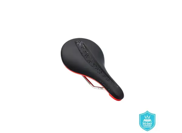 Peatys Monarch Sattel TI-MX Rail / Nylon-Basis Red
