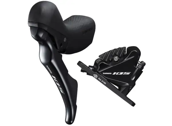 Shimano 105 ST-R7020+BR-R7070 Linker 2×11-fach Schalt-/Bremsgriff + Bremssattel