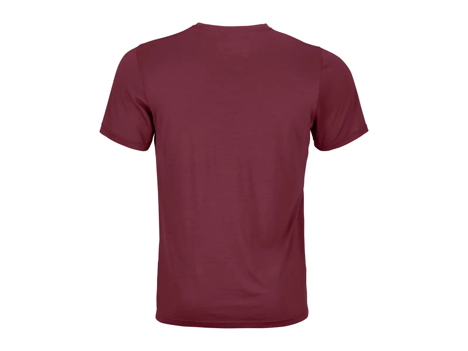 Ortovox 120 Cool Tec Mtn Stripe Herren T-Shirt Red Malbec