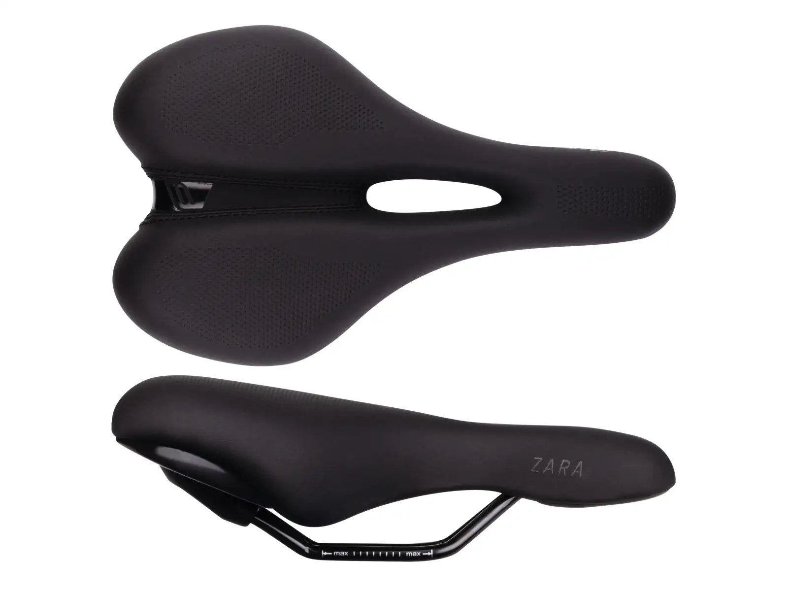 Force Zara Damen-Tourensattel schwarz glänzend/matt