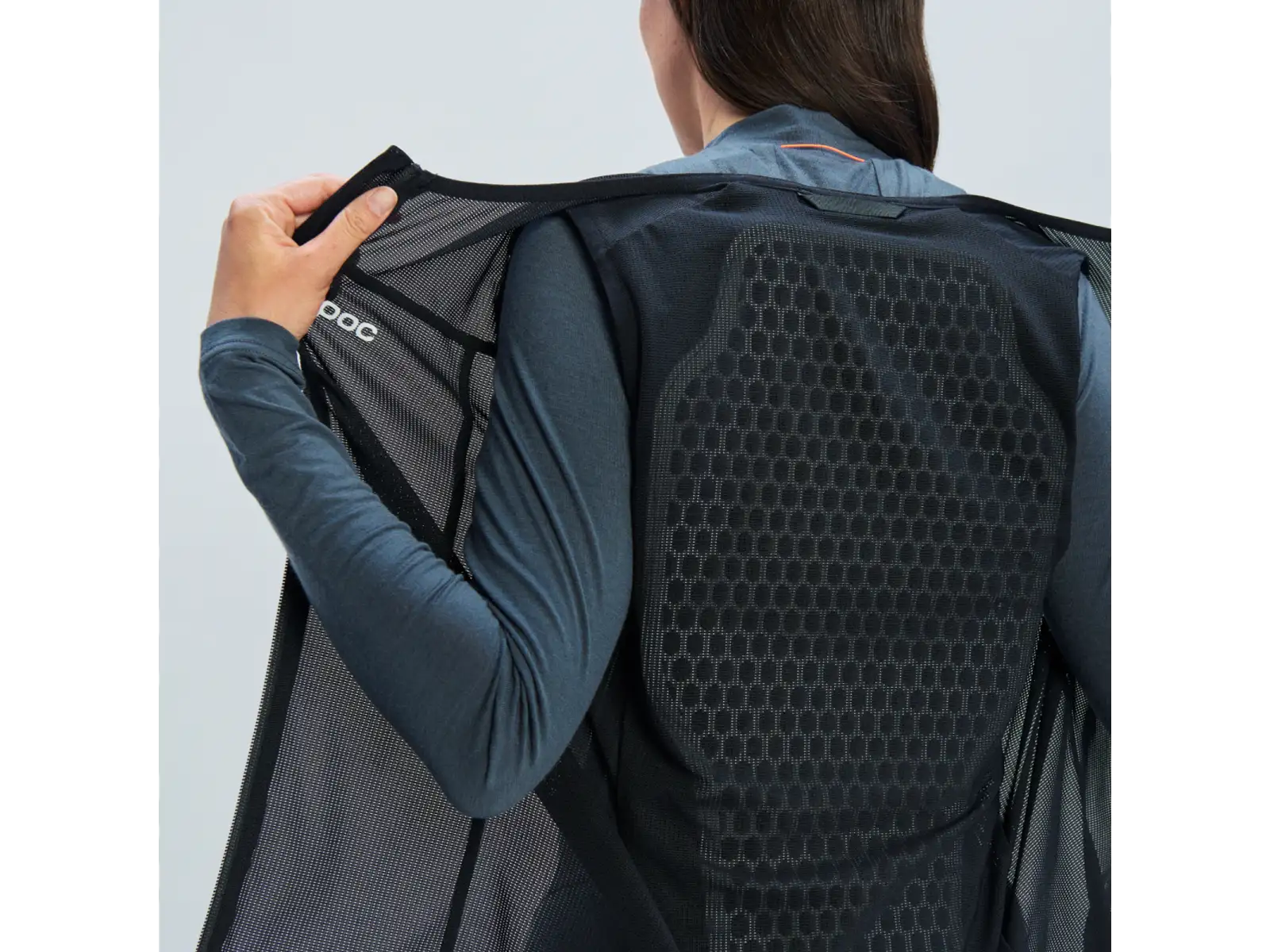 POC VPD Air Vest Damen Schutzweste Uranschwarz