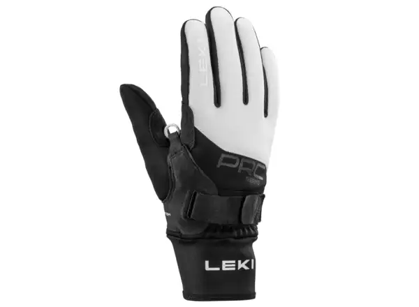 Leki PRC ThermoPlus Shark Women Damenlaufhandschuhe Black-White