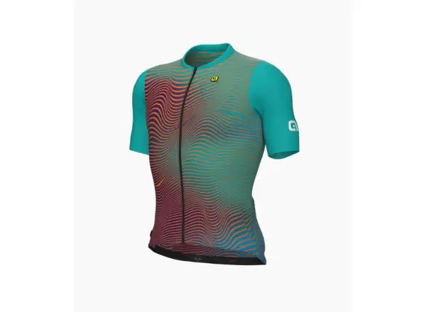 Alé PR-E Onda Herren Kurzarmtrikot smaragdgrün