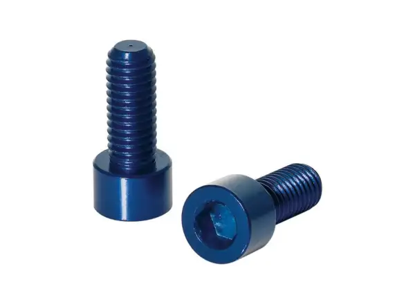 XLC BC-X02 Alu Korbhalterungsschrauben 2 Stück blau