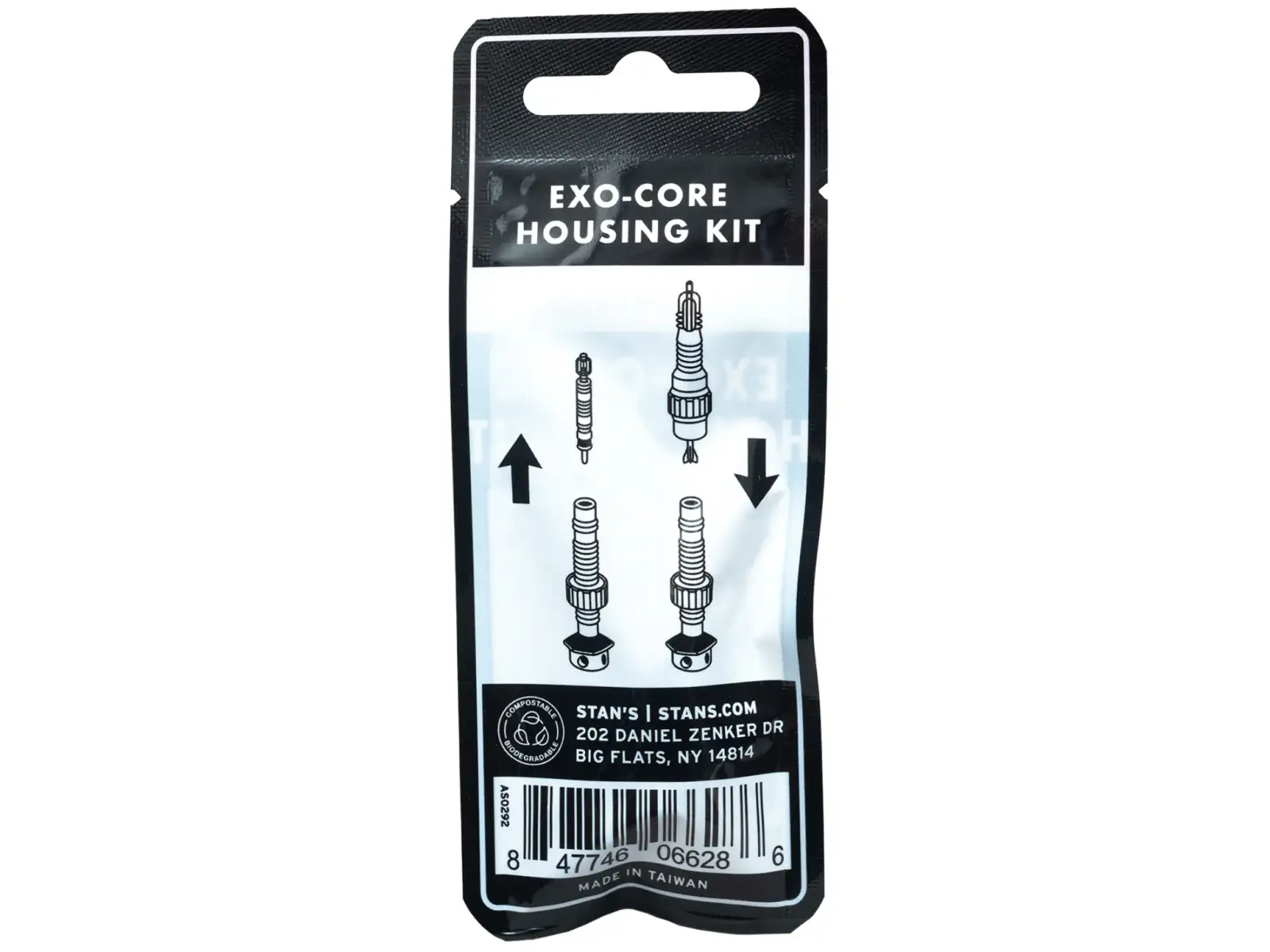 No Tubes Kit – Exo‑Core Housing Tubeless Paar