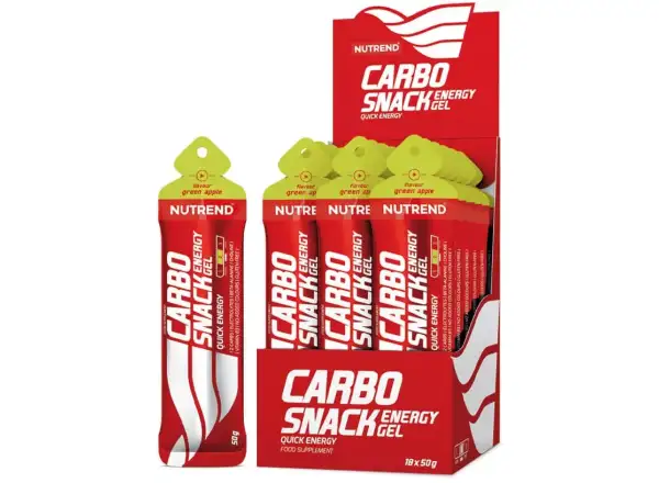 Nutrend Carbosnack Beutel 50 g grüner Apfel