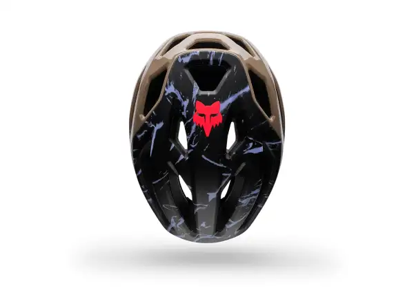 Fox Crossframe Pro Quest MTB-Helm Nutmeg Brown