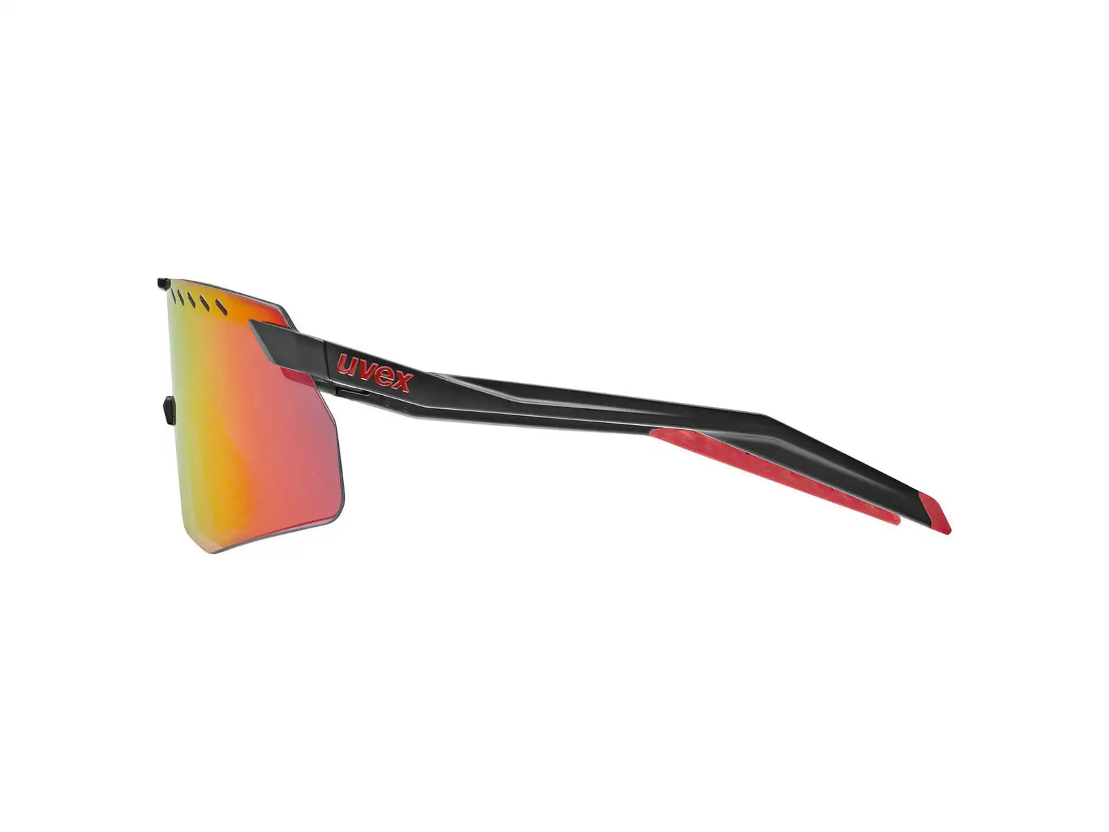 Uvex Pace Stage Sonnenbrille Black Matt/Mirror Red