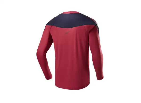 Alpinestars A-Supra Race Herrentrikot Langarm Burgundy