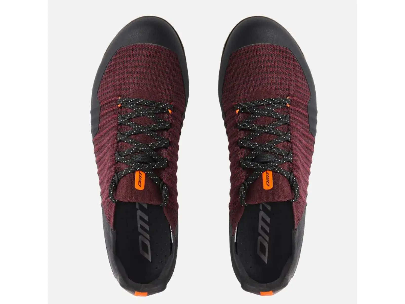 DMT GK1 Gravel Herren-Fahrradschuhe Schwarz/Bordeaux