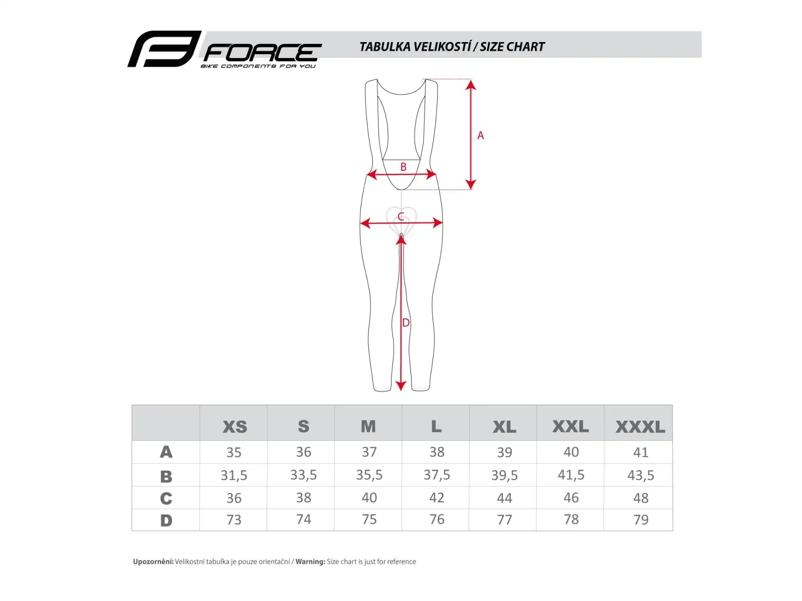 Force F58 Trägerhose ohne Polster Black-Grey