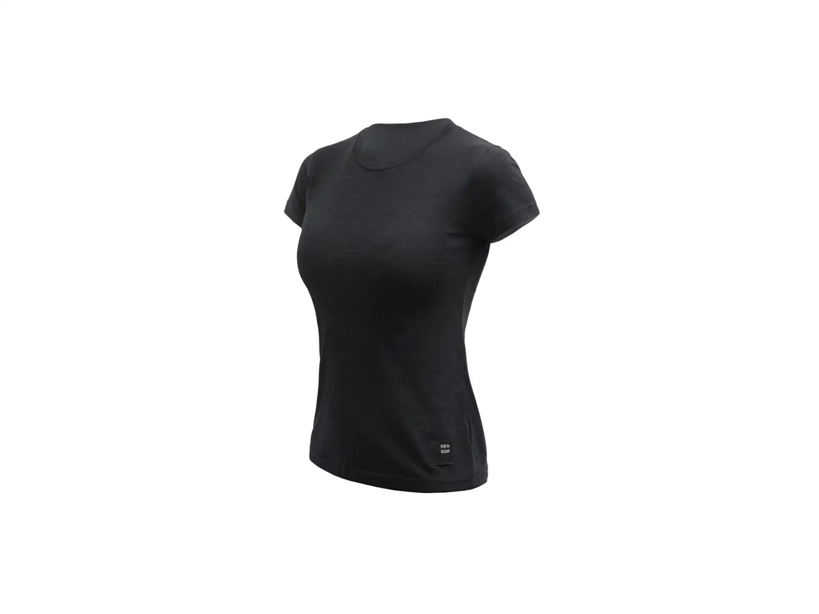 Sensor Merino Cordura Damen T-Shirt Kurzarm schwarz