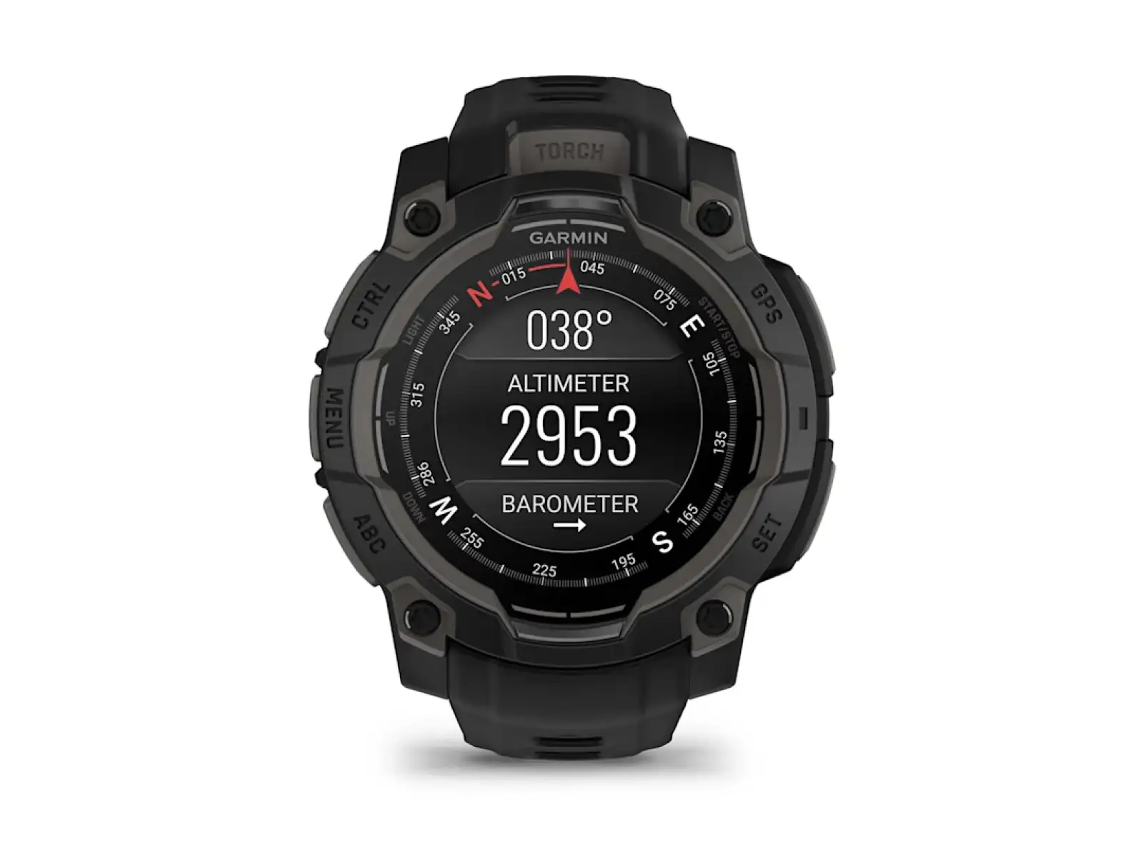 Garmin Instinct 3 Amoled 45 mm Smartwatch Black/Black Armband
