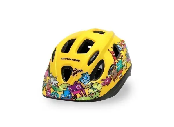 Cannondale Burgerman Colab Kinderhelm Gelb
