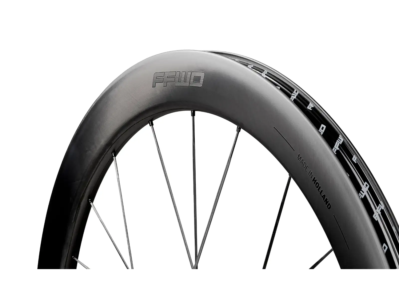 FFWD RAW CS 55 Straßenrad-Räder Matt Schwarz