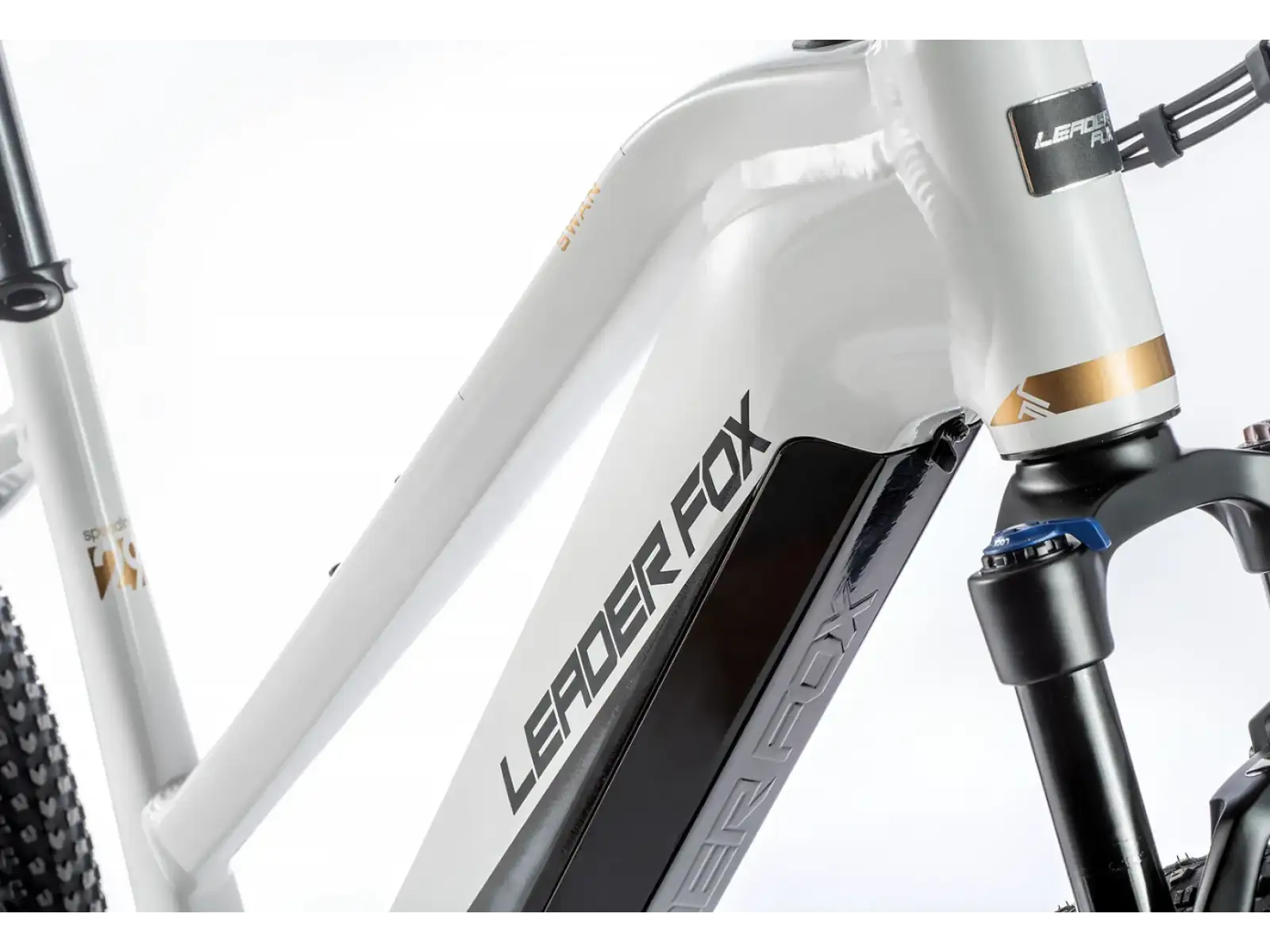 Leader Fox Swan 29 Damen E-Mountainbike weiß