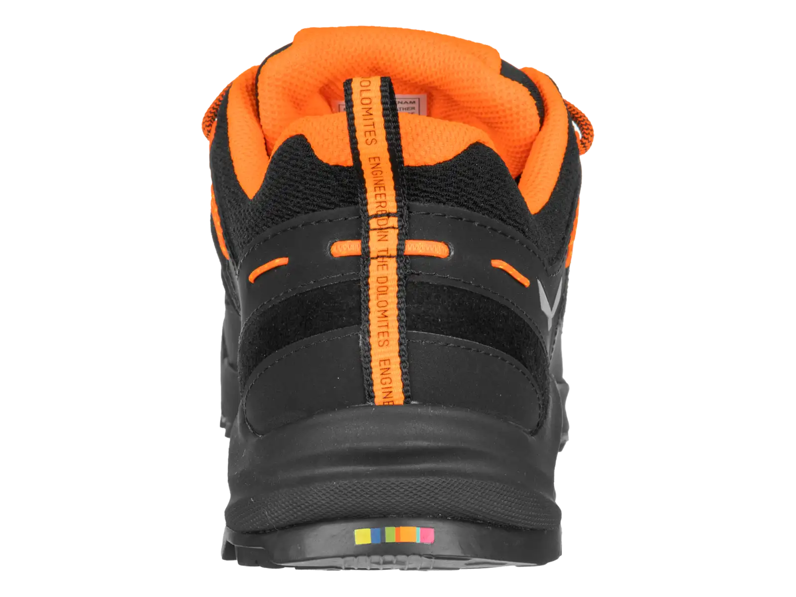 Salewa Wildfire Leder Herrenschuhe Schwarz/Fluo Orange