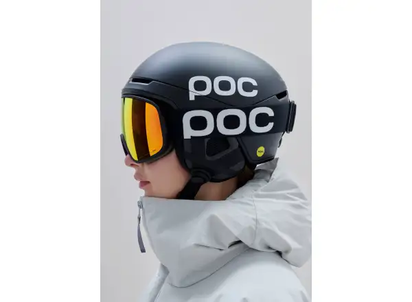POC Vitrea Mid Skibrille Uranium Black/Partly Sunny Orange