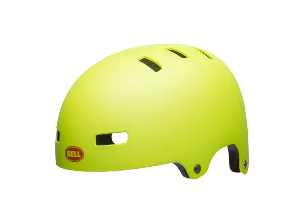 Bell Span Kinderhelm Matte Bright Green in Größe XS.
