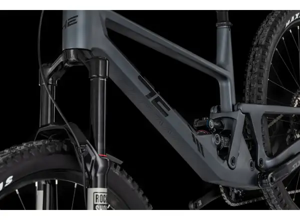 4ever Volcanno Etna Fully Mountainbike - Grey Matt/Black