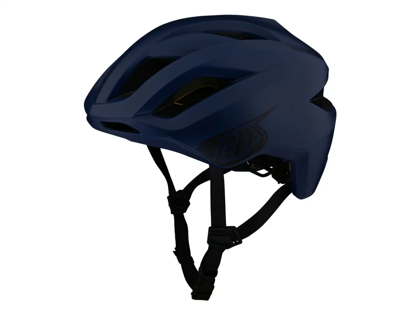 Troy Lee Designs Grail Badge Helm DK MIPS Blau