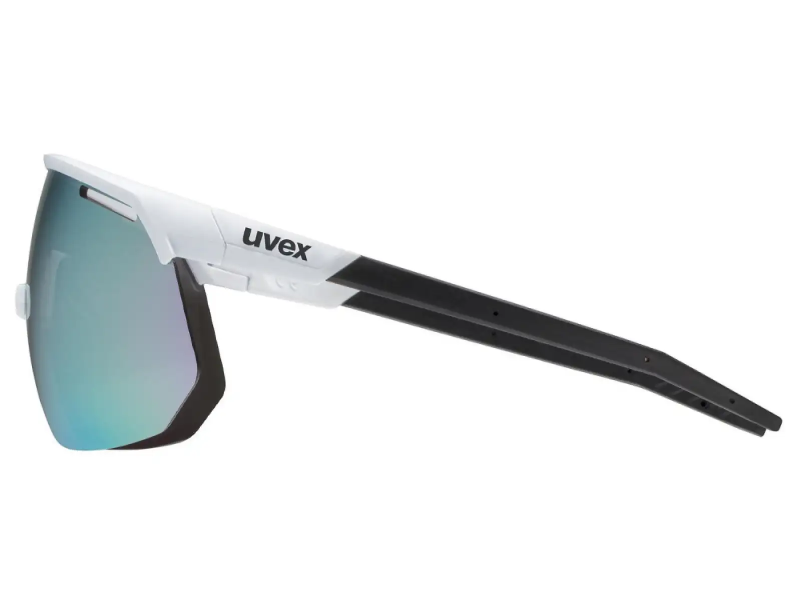 Uvex Pace One Brille White Matt/Mirror Lavender