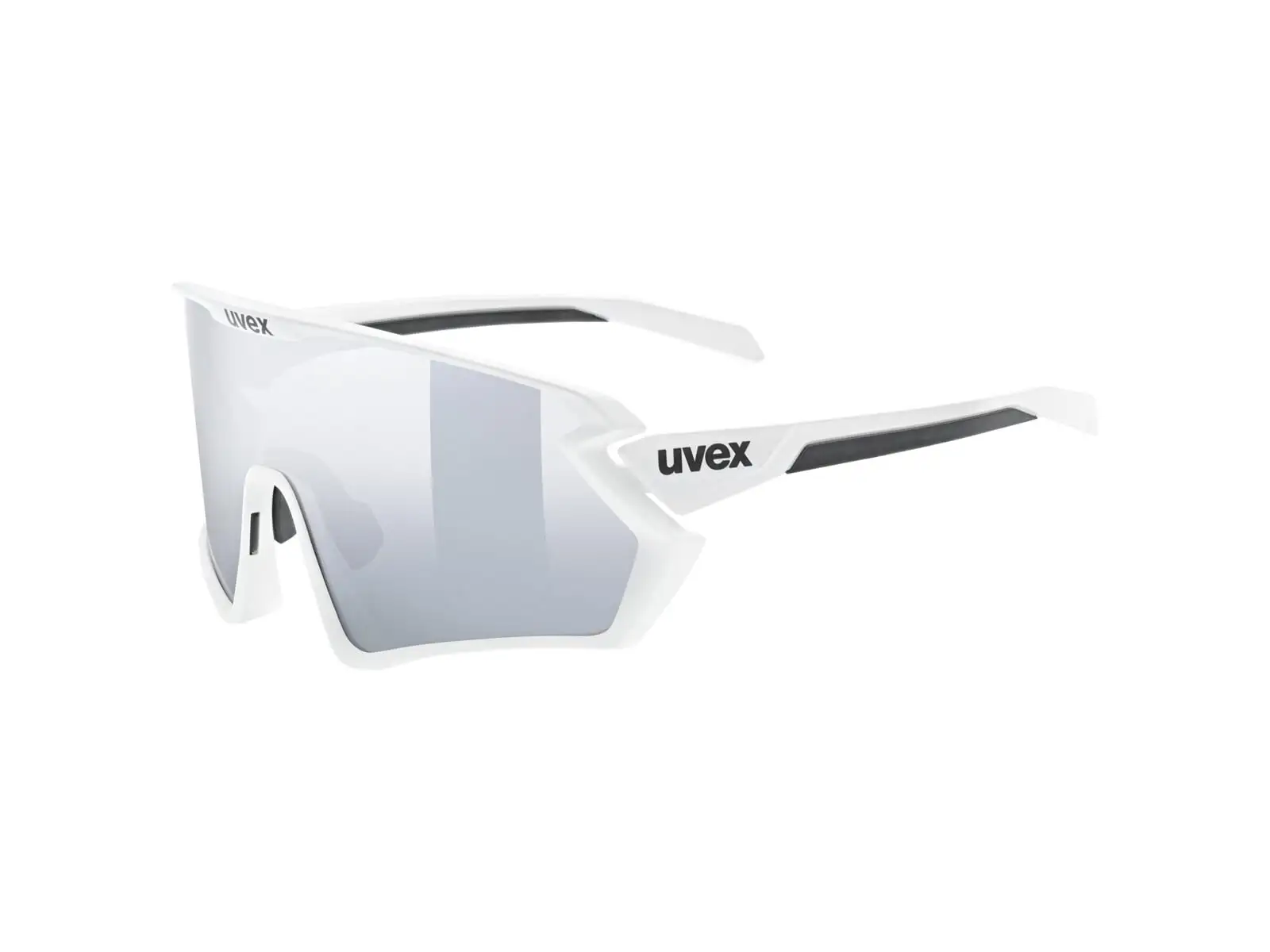Uvex Sportstyle 231 2.0 Brille White/Black Matt/Mirror Silver CAT. 2 + CAT. 0