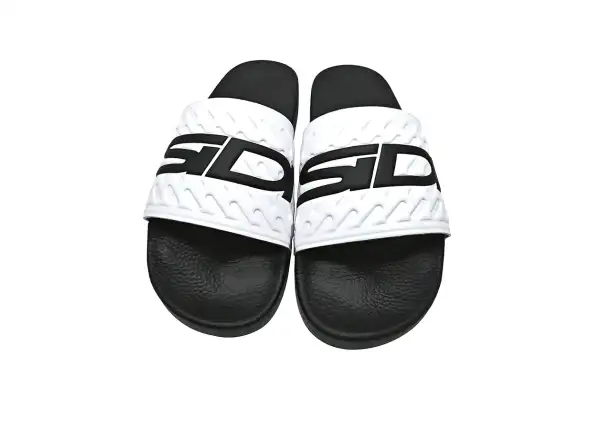 Sidi Pool Slide Herren Pantoffeln Black/White