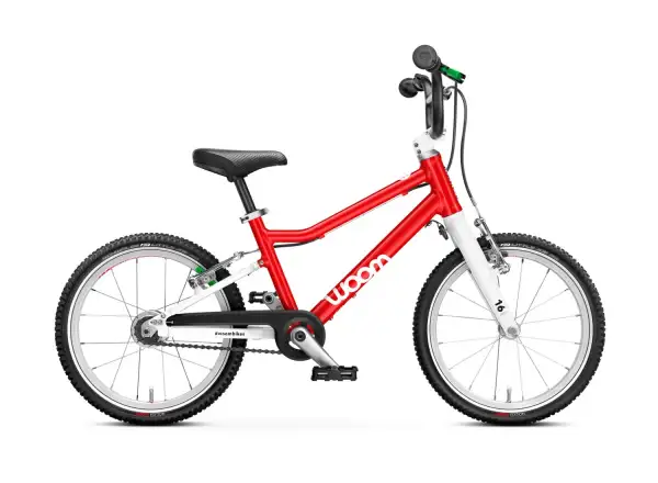 Woom 3 Rot Automagic 16" Kinderfahrrad