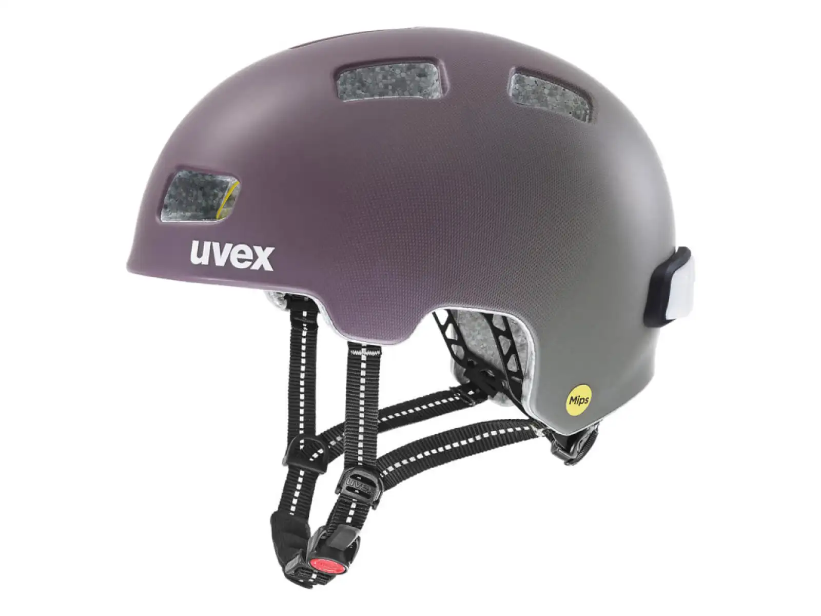 Uvex City 4 Mips Helm Plum Matt