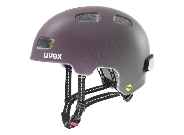 Uvex City 4 Mips Helm Plum Matt