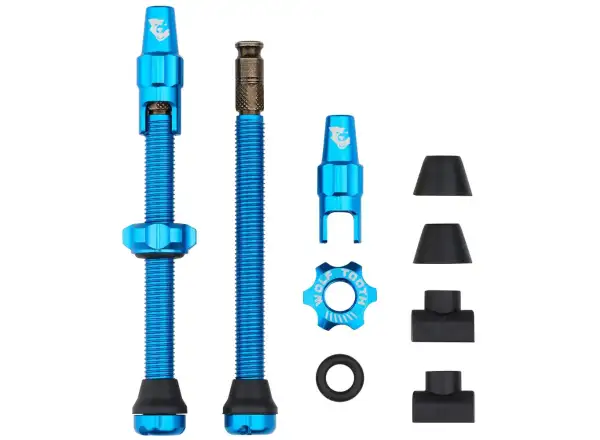 Wolf Tooth Tubeless Ventile Click Valve kit 60mm blau