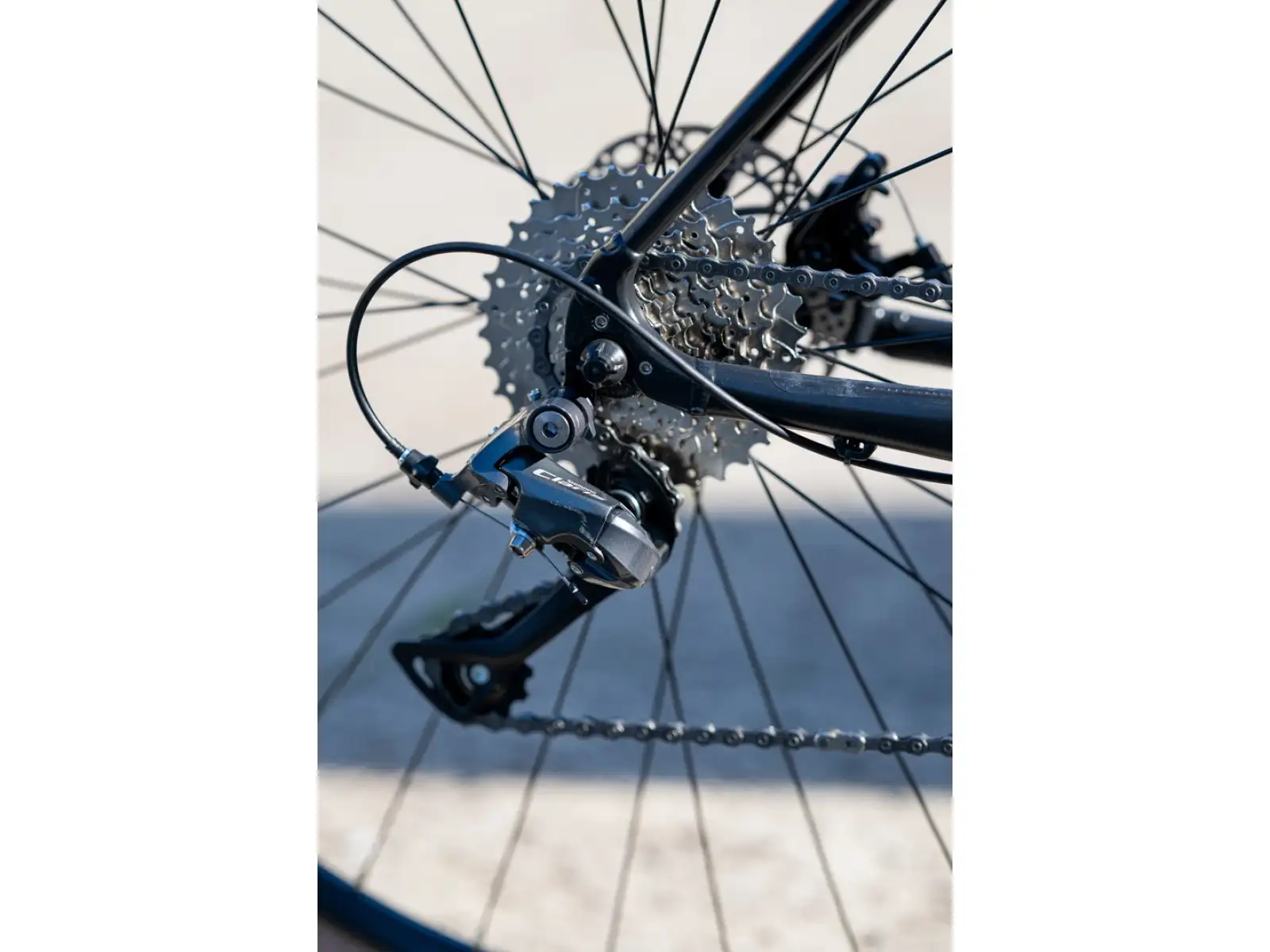 Rock Machine Gravelride 200 Gravelrad Gloss Black/Sand