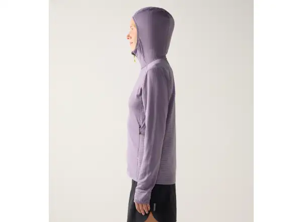 Haglöfs L.I.M Mid Multi Hood Damen Kapuzenpullover Purple Fog