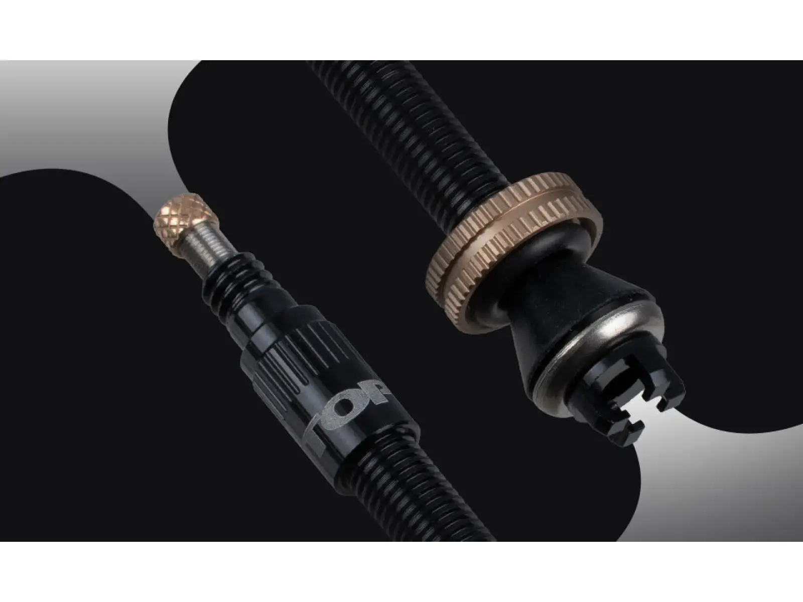 Topeak Ventilsatz TURBOFLOW VALVE KIT 45mm