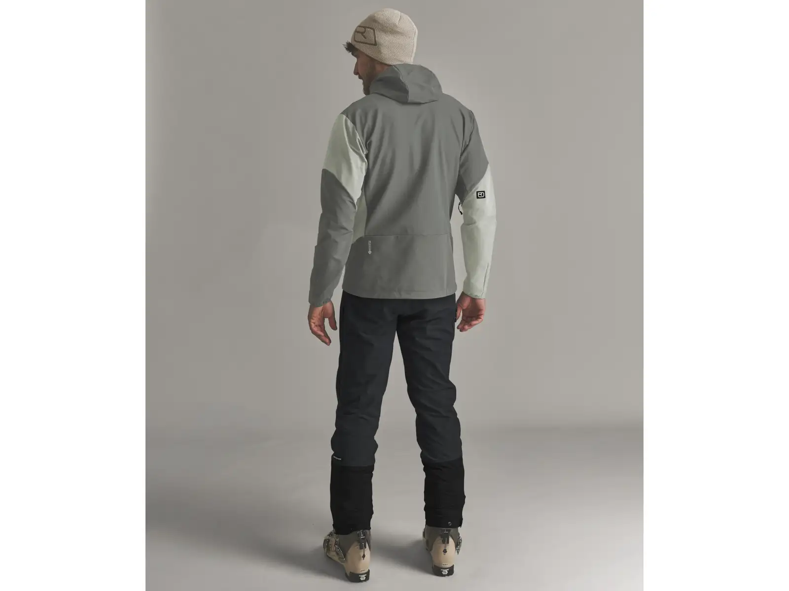 Ortovox Ortler Softshell Plus Jacket Herren Softshelljacke Dark Sage