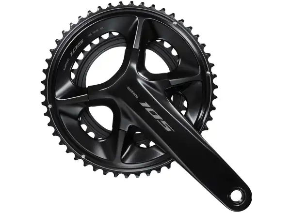 Shimano 105 FC-R7100 2x12sp. Straßenkurbeln 50x34 Zähne schwarz