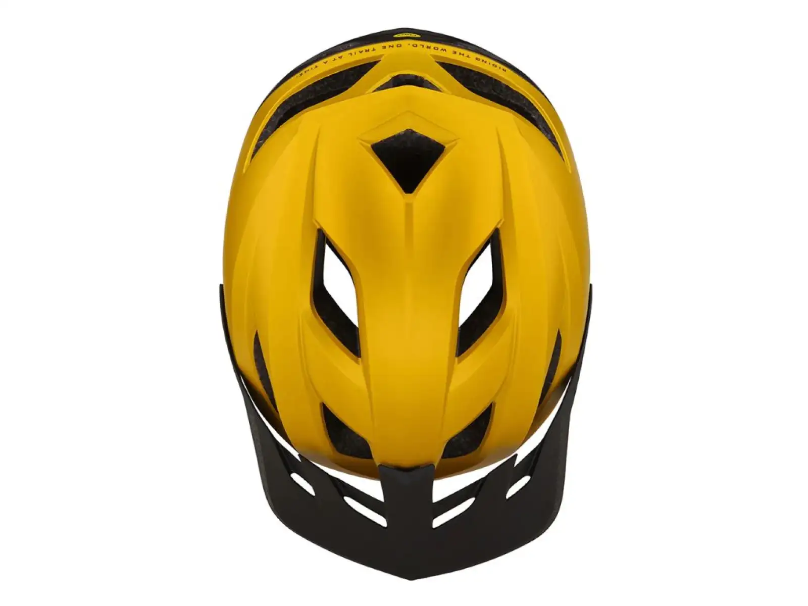 Troy Lee Designs Flowline MIPS Helm Orbit Gold/Black.