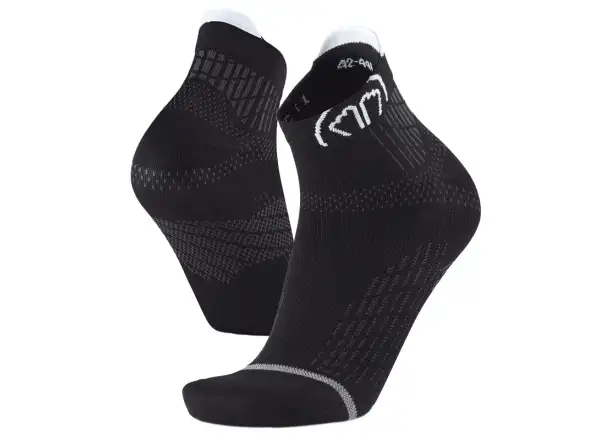 Sidas Run Anatomic Knöchelsocken Schwarz