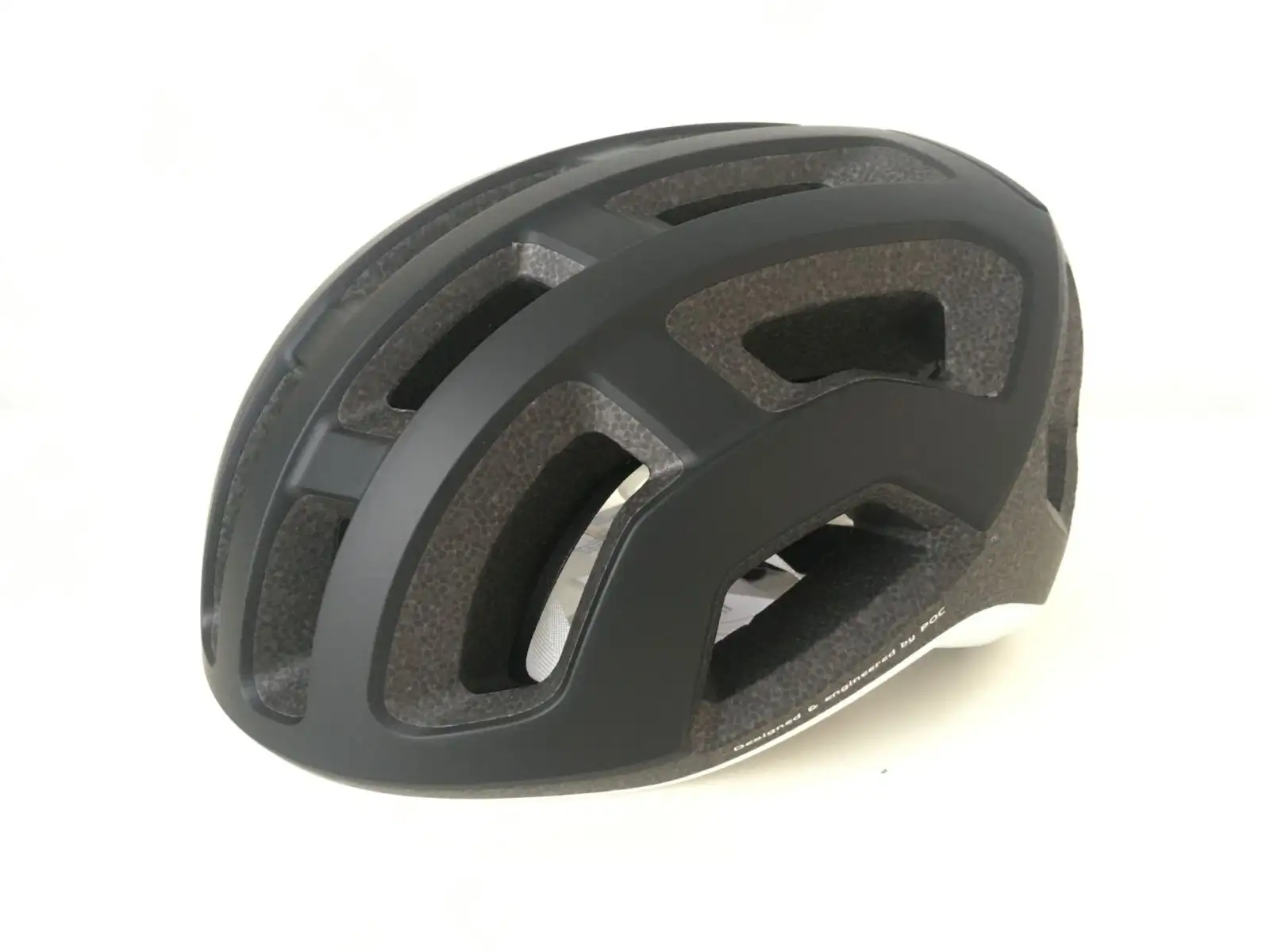 POC Ventral Lite Helm Uranium Black/Hydrogen White Matt
