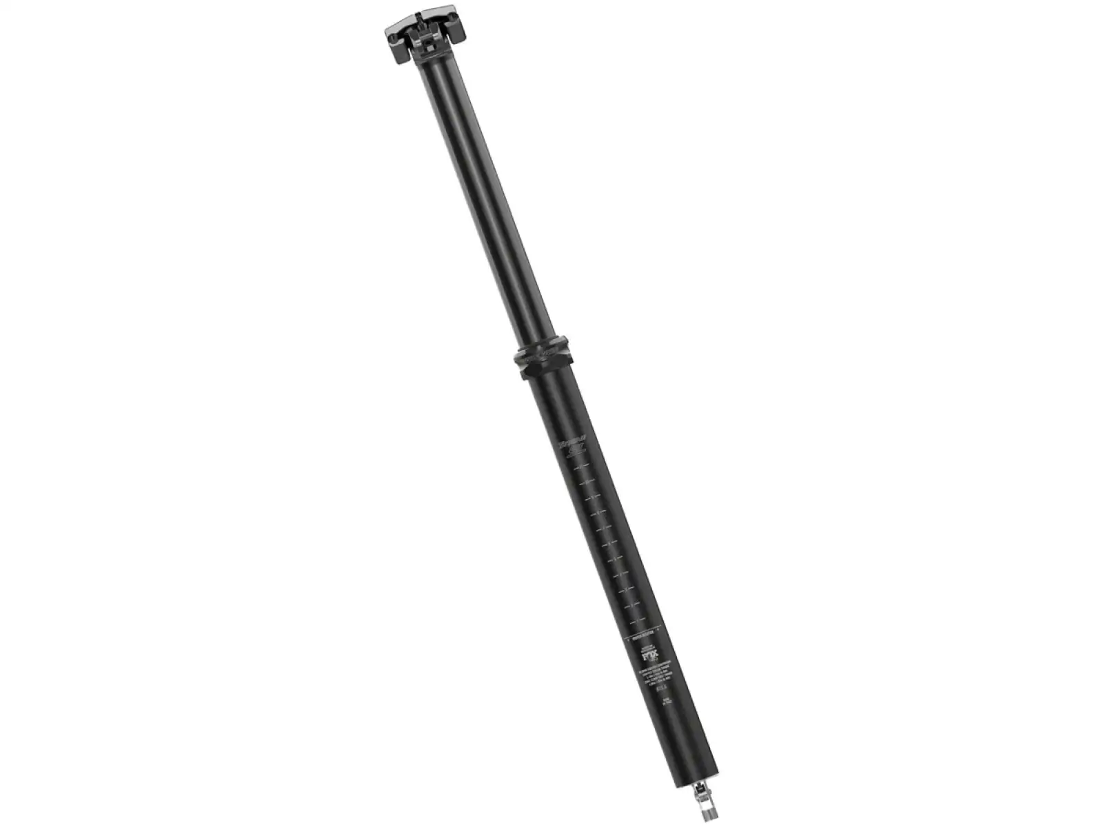 Race Face Turbine R Sattelstütze mit 200 mm Federweg, 30,9x530 mm, in Schwarz