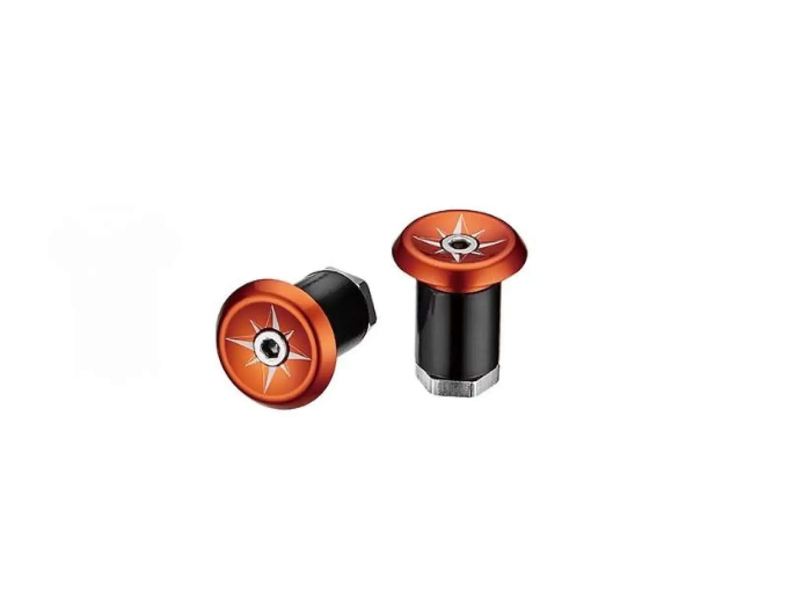 Ciclovation Vortex Lenkerstopfen orange
