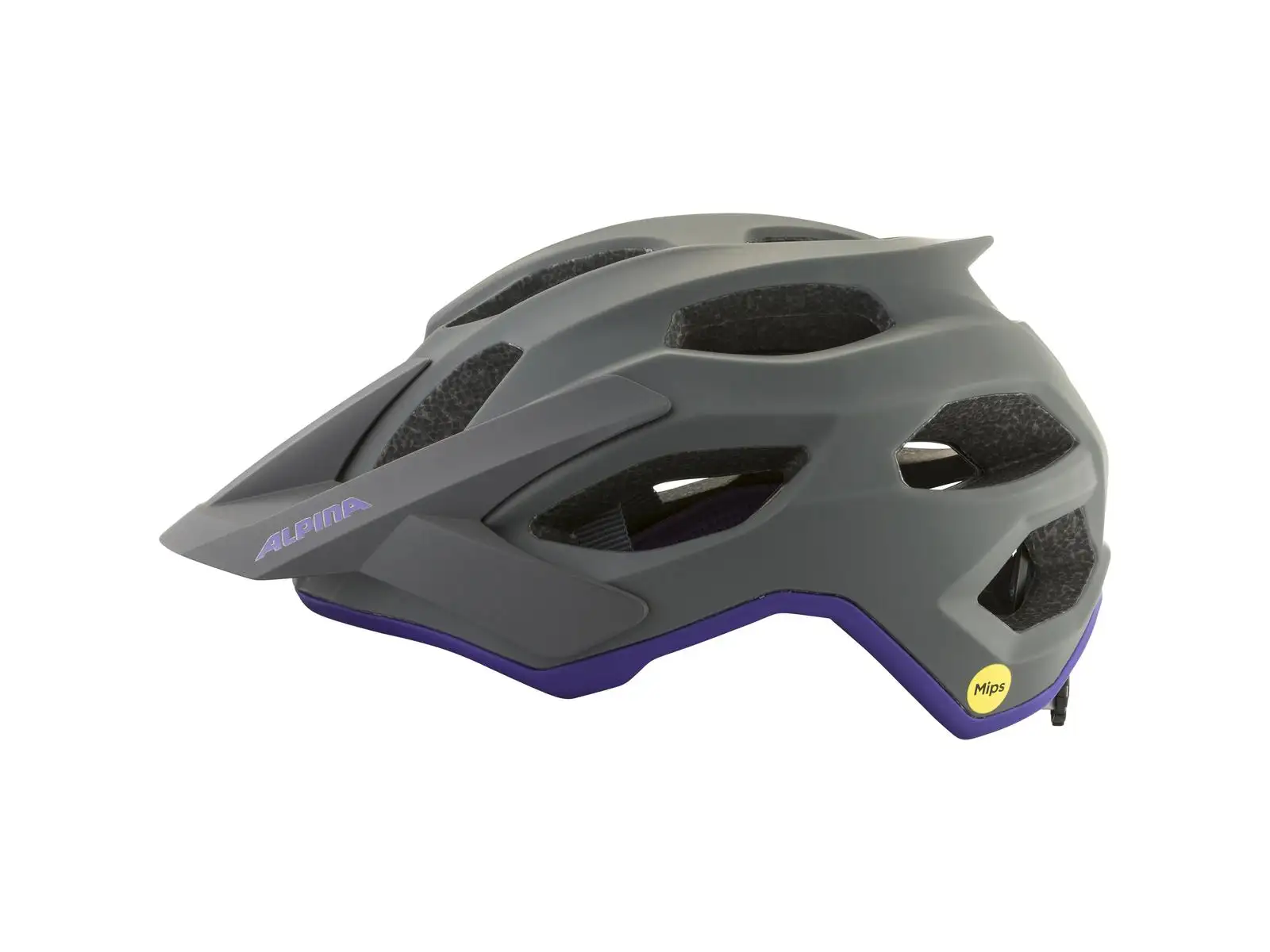 Alpina Apax MIPS Fahrradhelm Midnight/Grey Purple Matt