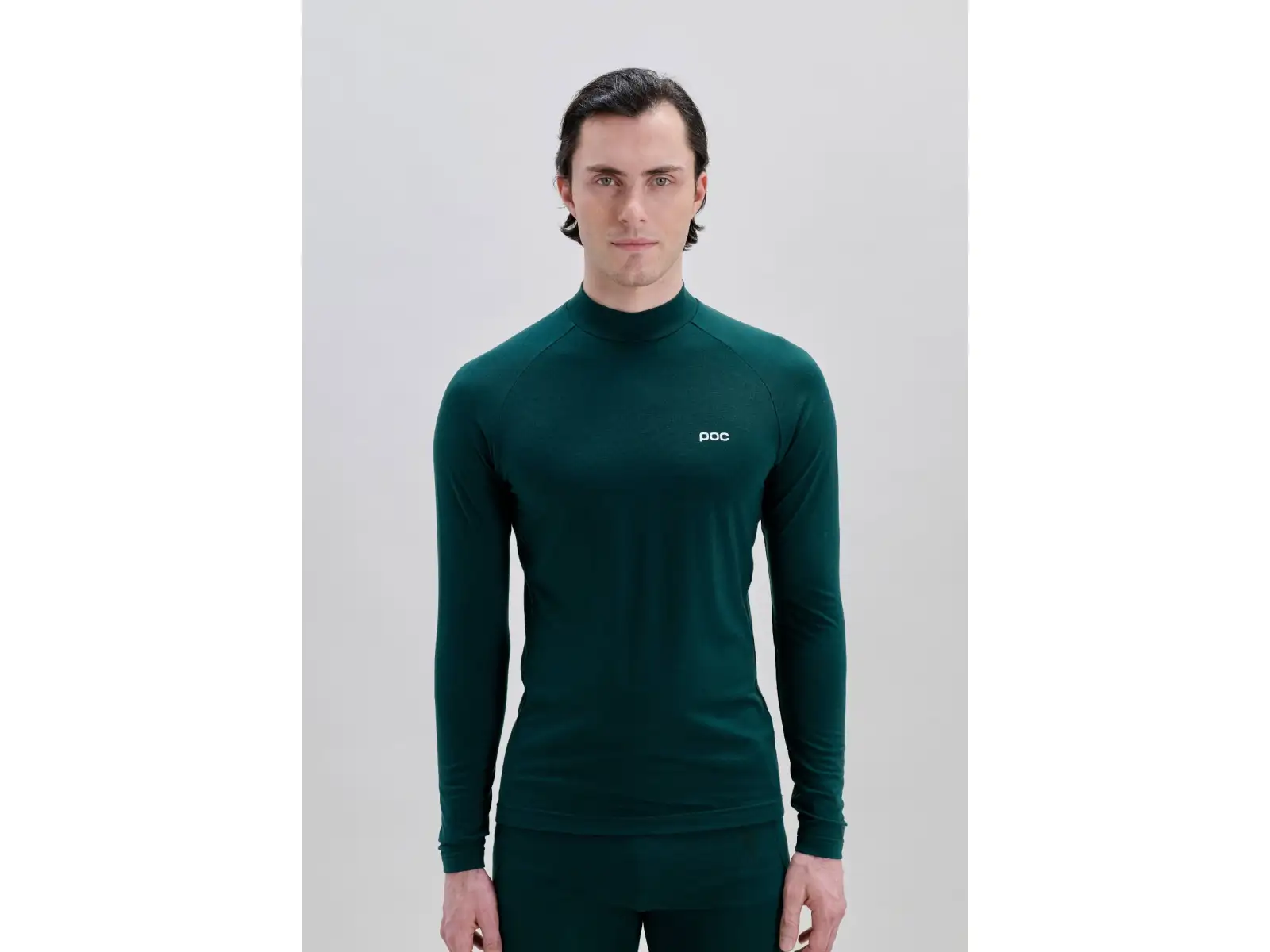POC Layer Merino Herren Funktionsunterhemd Langarm Pargasite Green