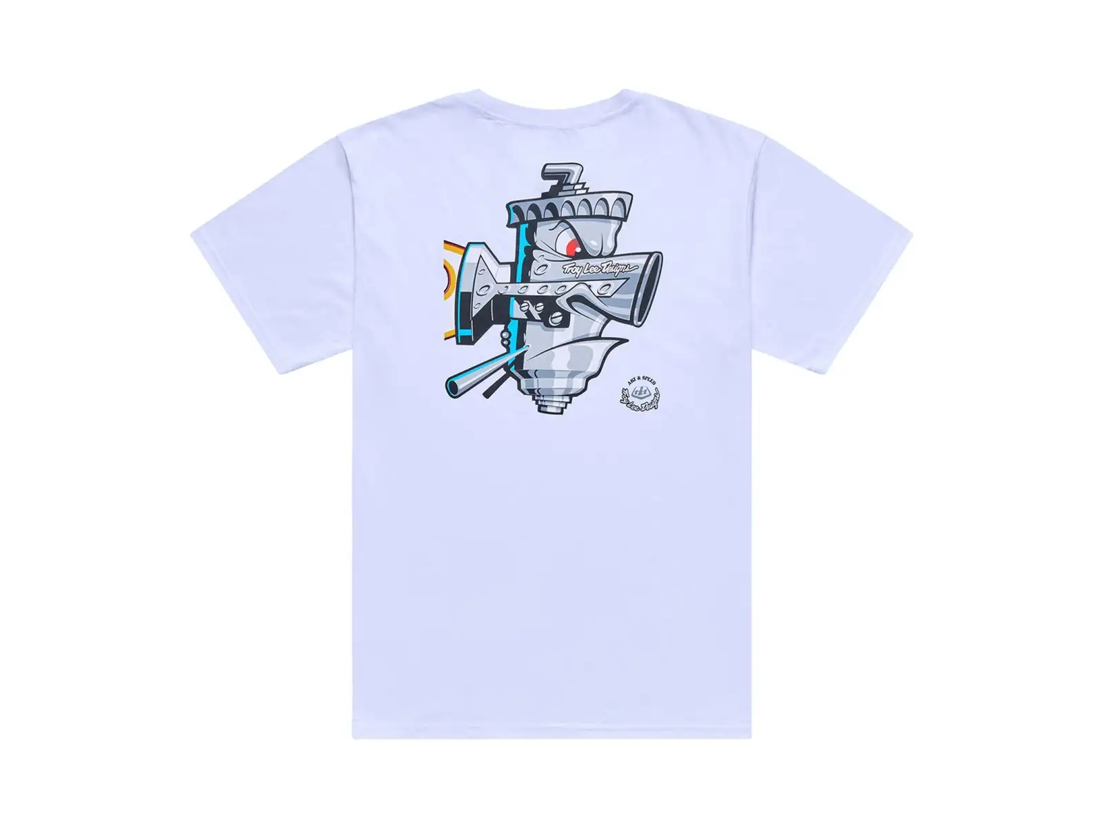 Troy Lee Designs Carb Club Herren T-Shirt Kurzarm White