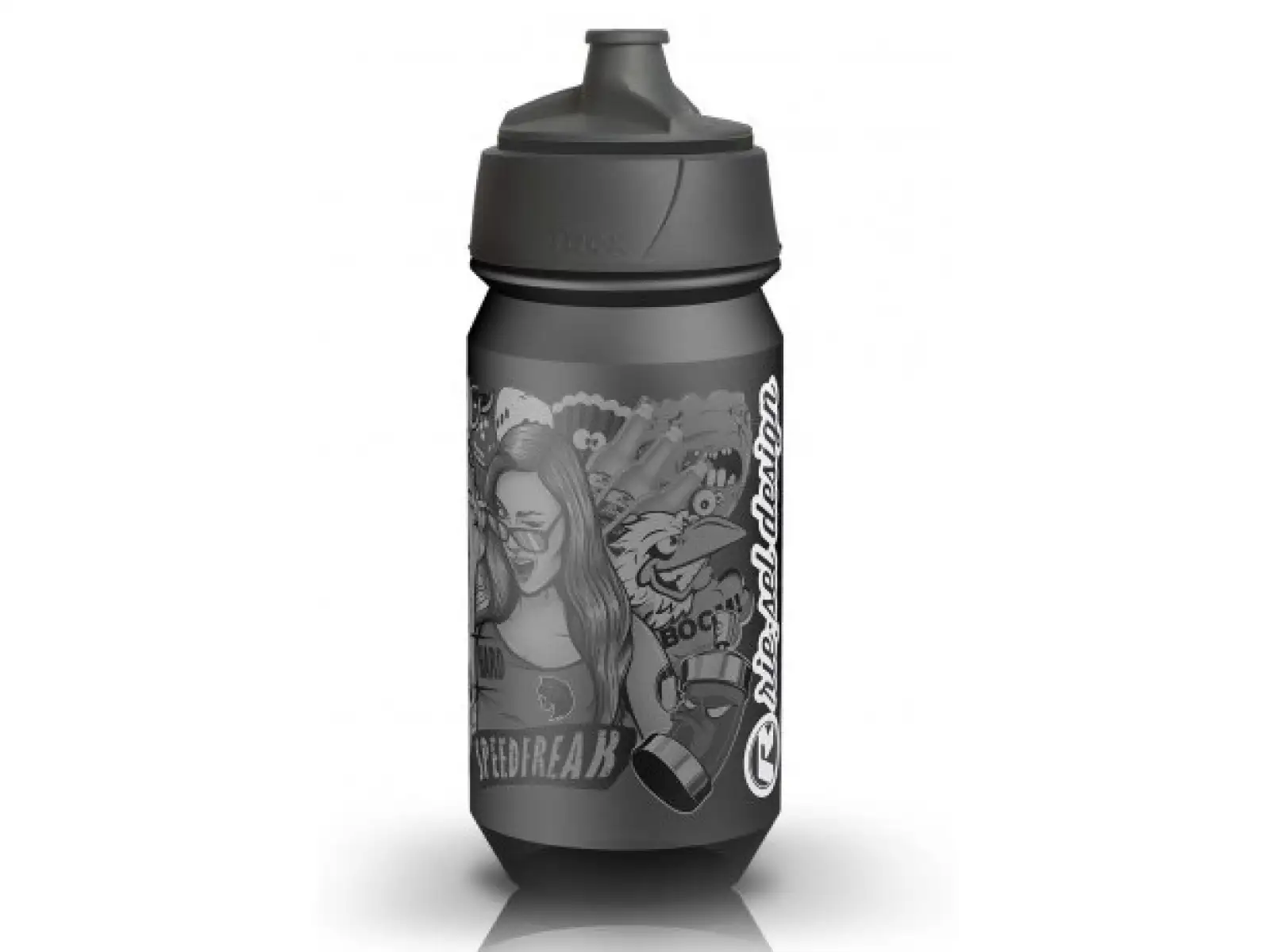 Rie:sel Design Bidon 500 ml Stickerbomb Ultra Black