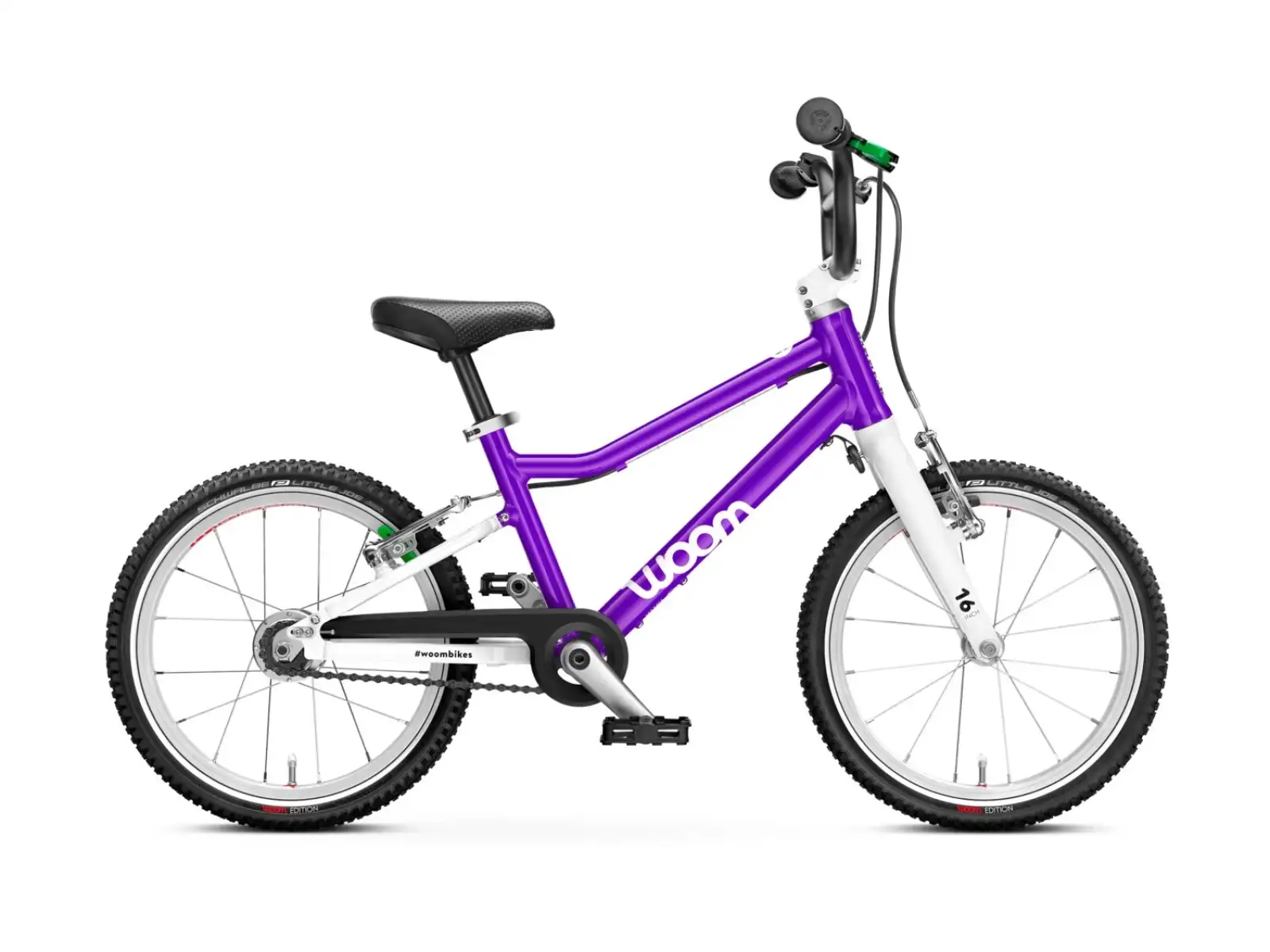 Woom 3 Lila Automagic 16" Kinderfahrrad