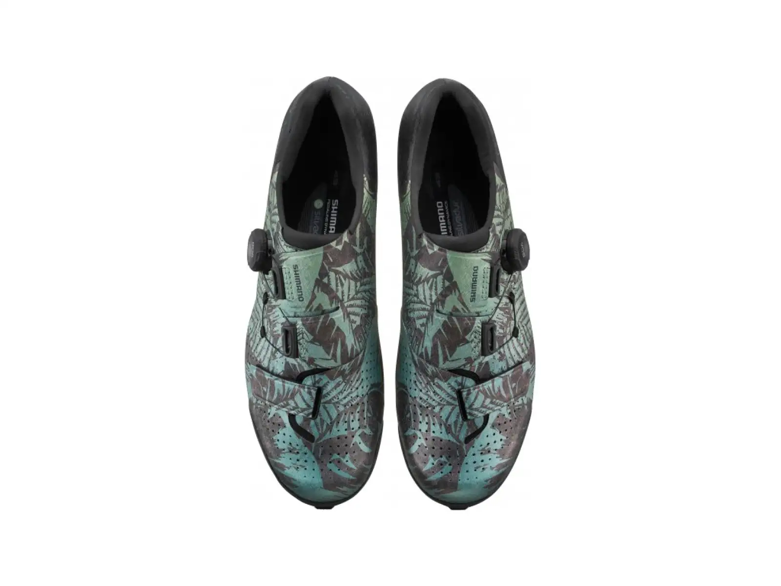 Shimano SH-RX801 Herren Gravel Schuhe Tropical Leaves