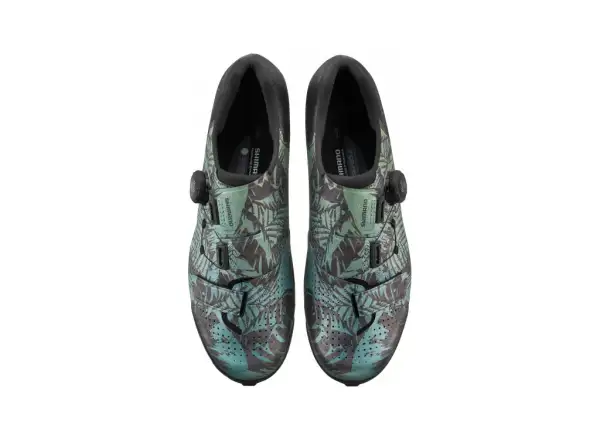 Shimano SH-RX801 Herren Gravel Schuhe Tropical Leaves