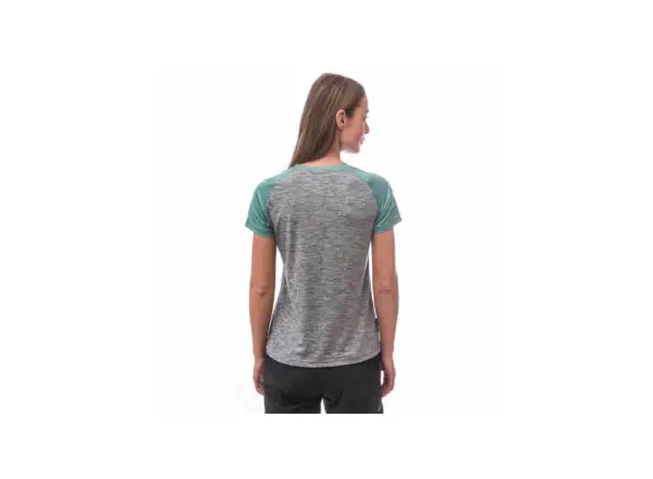 Sensor Charger Damen Trikot Kurzarm grau/Mint